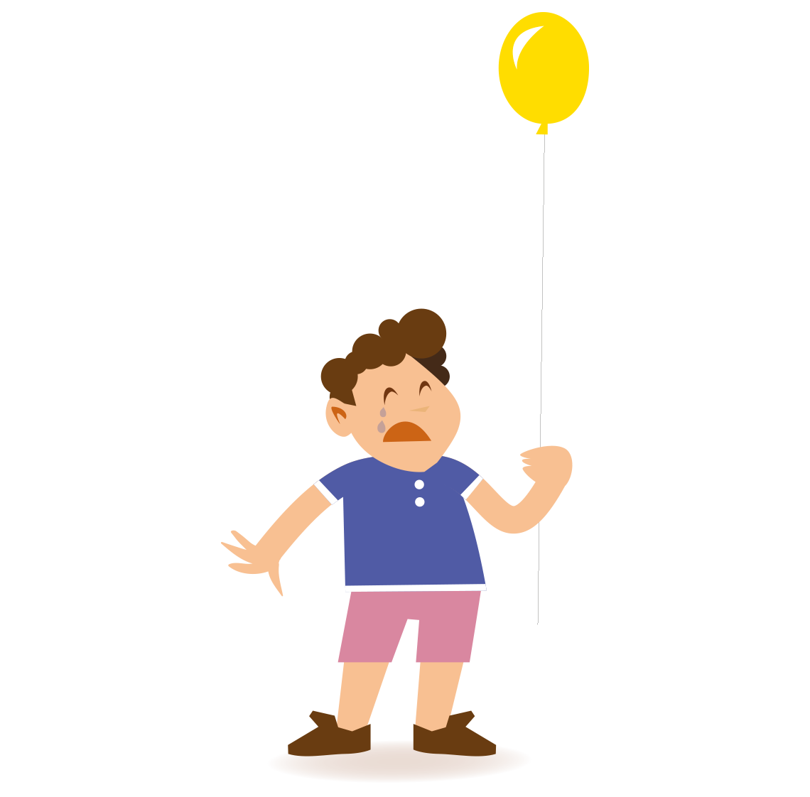 boy with balloon